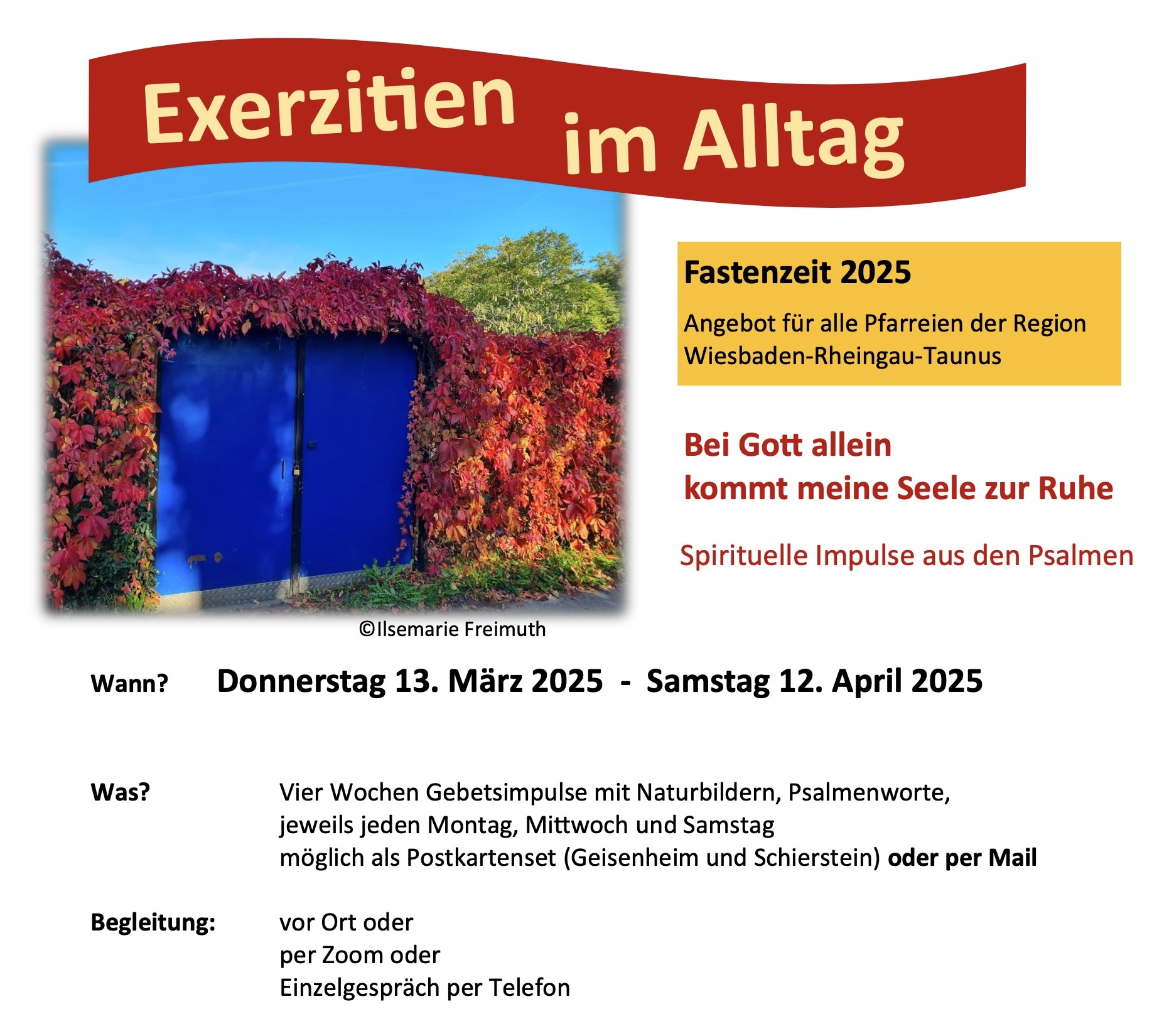Exerzitien im Alltag